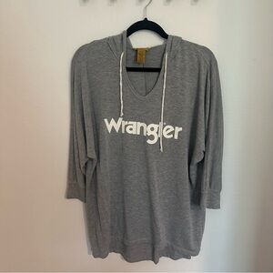 Wrangler Heather Gray Hoodie